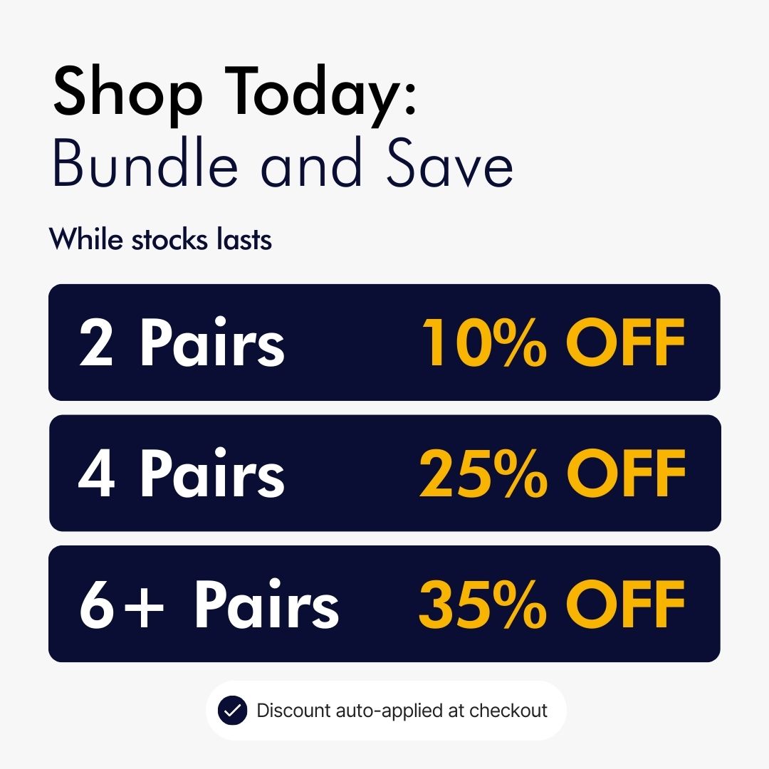 Navy Performance Compression Socks